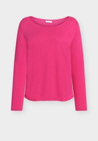 T-SHIRT, LSL, RAW CUT DETAILS - Camisola de manga comprida - fresh fuchsia