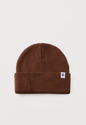 Edwin, UNISEX - Плетена шапка - brown
