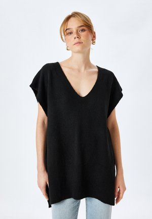 OVERSIZE - Camiseta básica - black