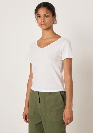 American Vintage AKSUN - T-paita - blanc