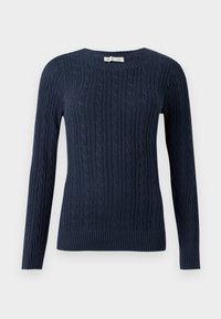 CABLE CREW - Strickpullover - dark blue