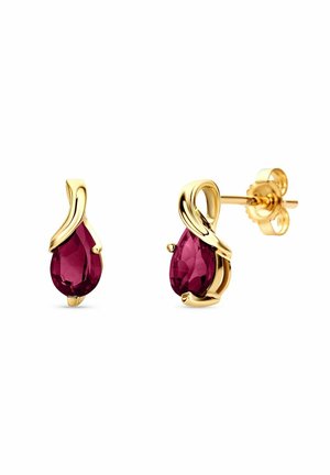 DIAMANT L'ÉTERNEL, CREATED RUBY  - Kolczyki