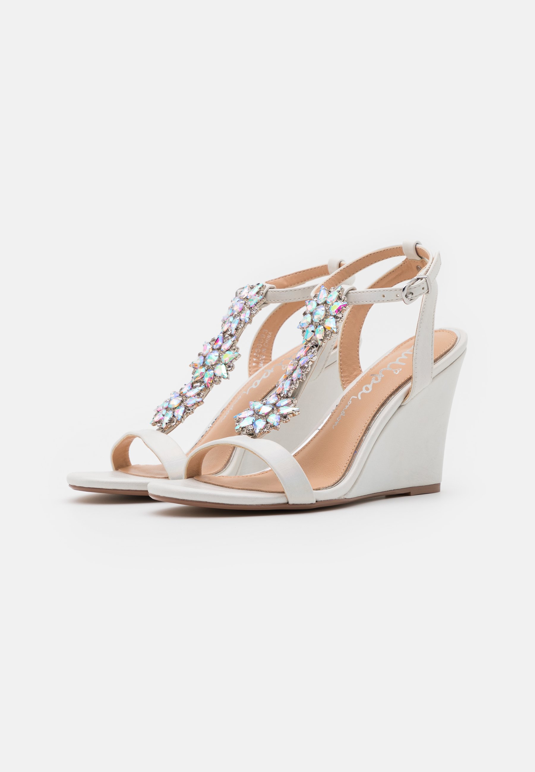 LIZZIE WEDGE Sandaletter white LIZZIE WEDGE Sandaletter white
