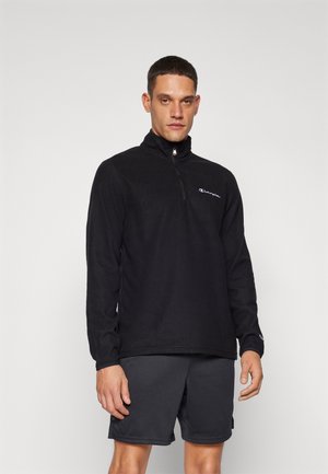 Champion ICONS HALF ZIP QUICK DRY - Fleece jumper - black