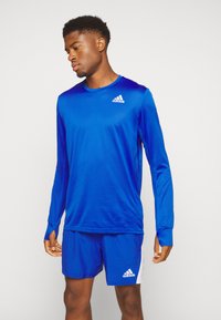 adidas Performance LONG SLEEVE - Camiseta de manga larga - team royal blue/reflective silver