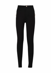 STRETCH  - Auduma bikses - black