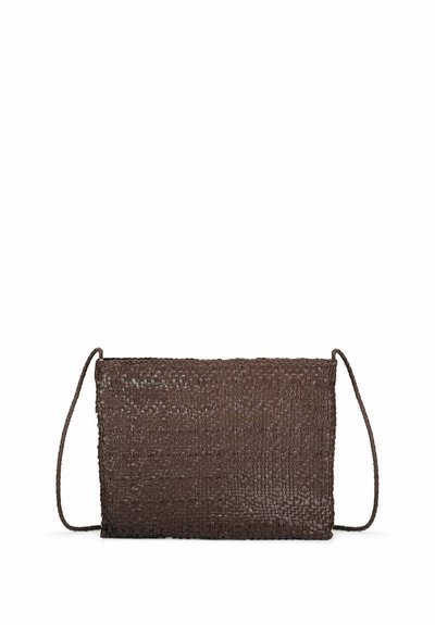DRAGON DIFFUSION PARIMULA BOX WEAVE - Borsa a tracolla - marrone