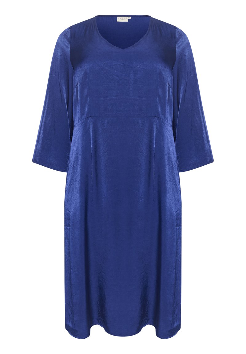 Kaffe Curve Jurk blauw