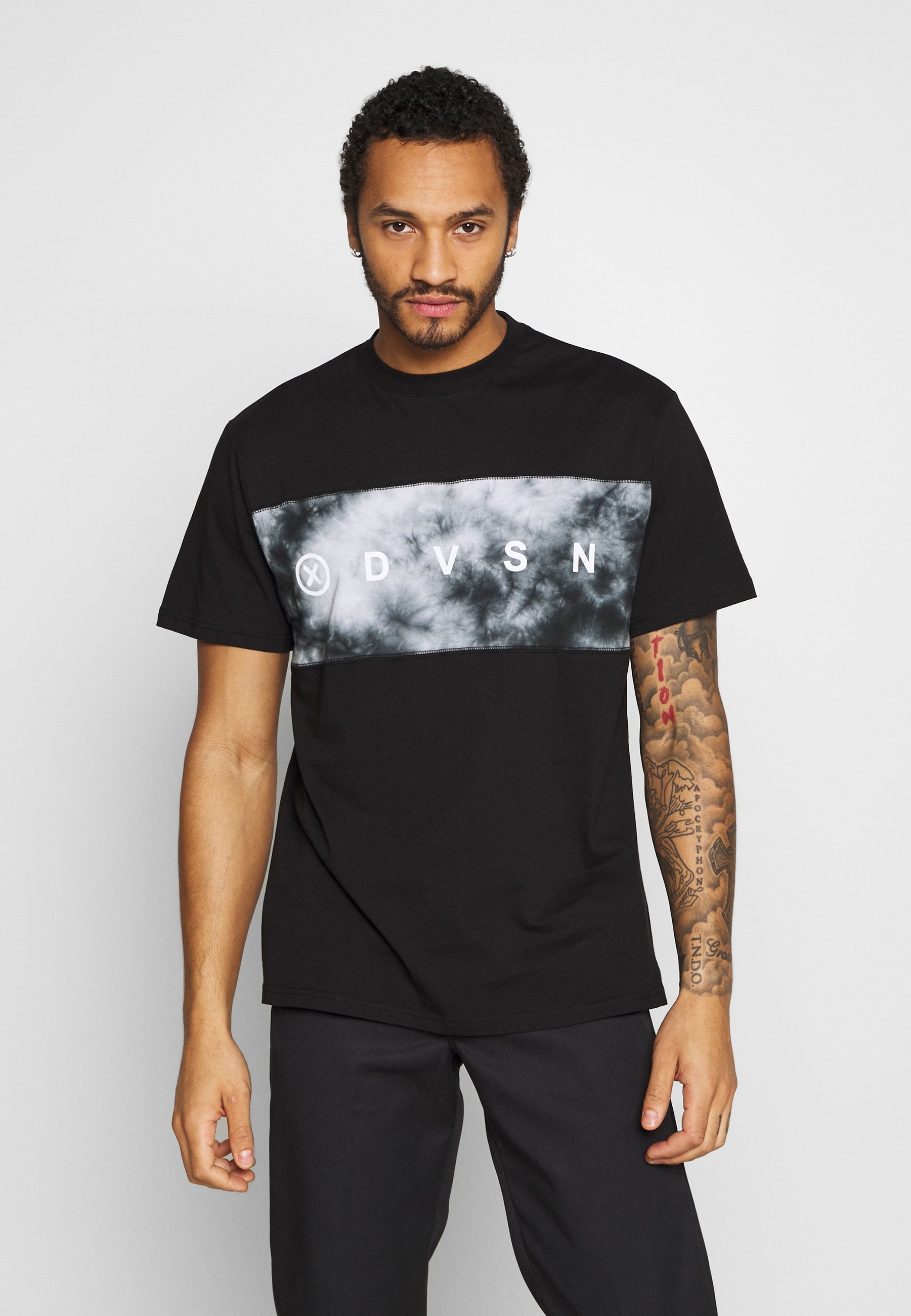 River Island T shirts med print black Zalando.no Be Edgy BEJAKE - T-shirts med print - black
