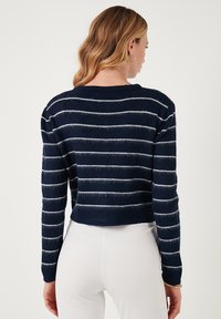 LELA REGULAR FIT - Neuletakki - dark blue