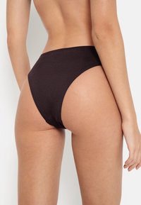 LASCANA LSCN BY LASCANA PANTS HIGHLEG - Bikinio apatinė dalis - aubergine