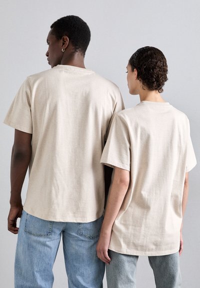 Holzweiler LIVE TEE UNISEX - Základné tričko - ecru