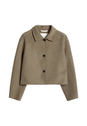 Marc O'Polo, Lichte jas - stone taupe melange