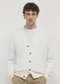 Calliope Cardigan - bianco lana