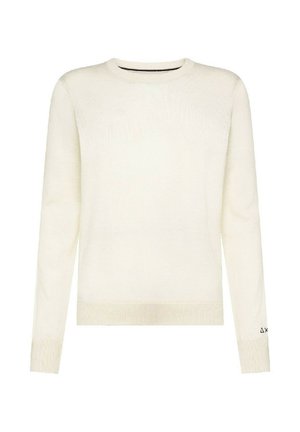 BASIC - Maglione - bianco panna