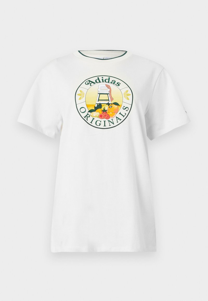 adidas Originals T-shirt print crème adidas Originals T-shirt print crème