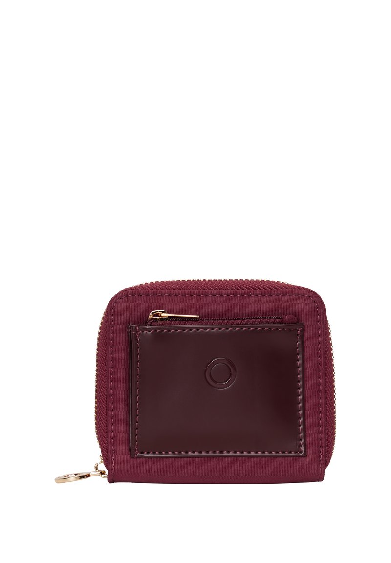 O Bag HALF WALLY MIGNON - Portafoglio - burgundy plain