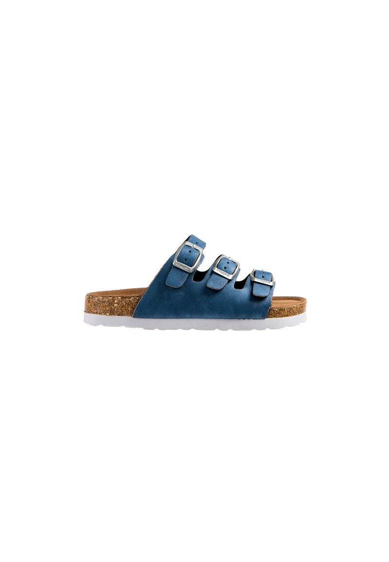 Kinder Riemchensandalen | ZIGZAG Pantolette flach true navy/blau - KP16398 Kinder Riemchensandalen | ZIGZAG Pantolette flach true navy/blau - KP16398