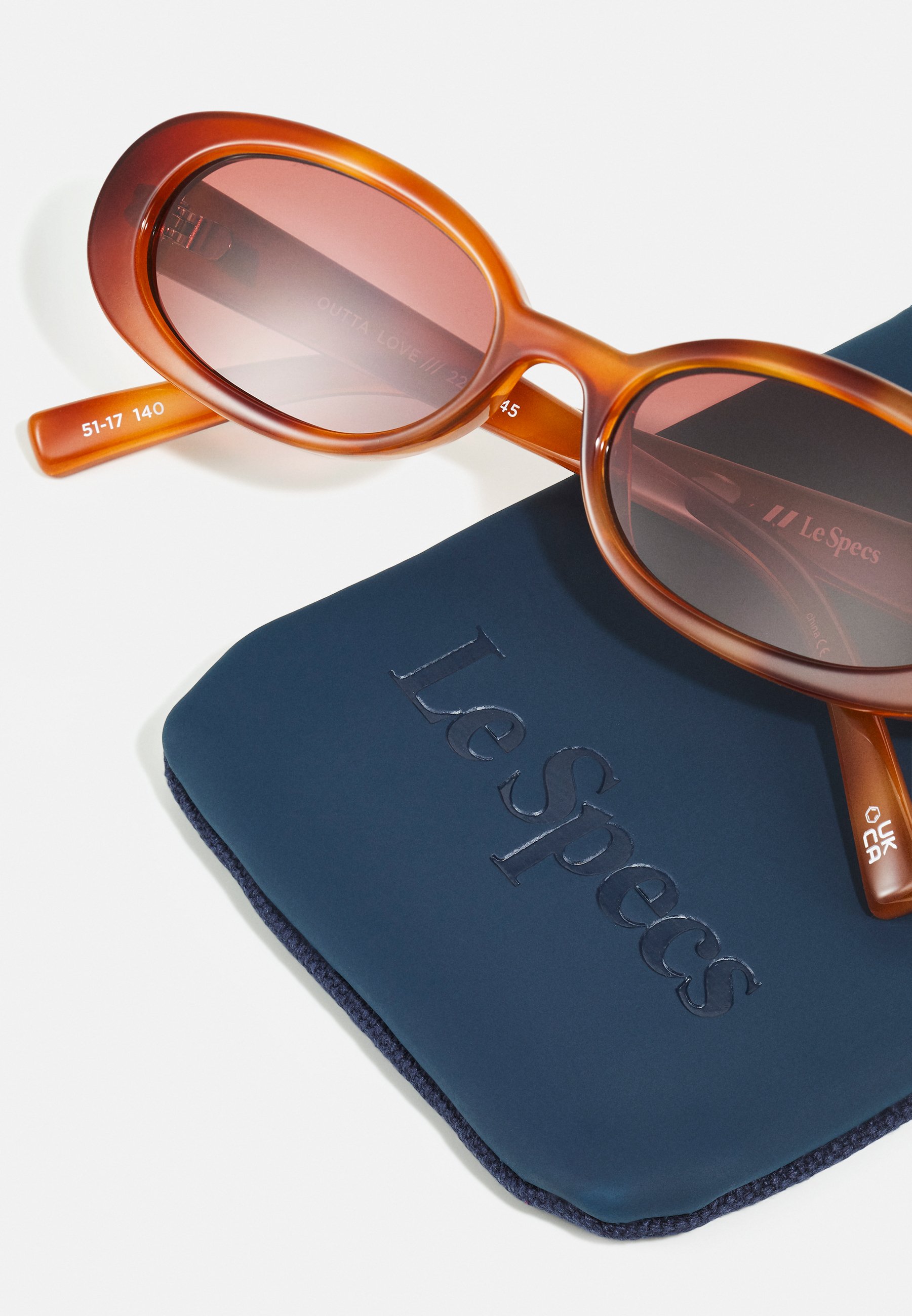 新品 Le Specs OUTTA LOVE TORT ルスペックス サングラス Le Specs OUTTA LOVE - Okulary przeciwsłoneczne/brązowy