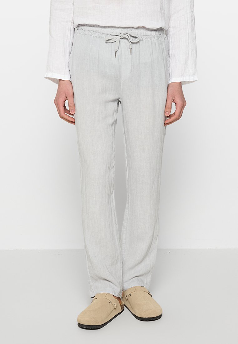 Le Monde du Lin Broek lichtgrijs Le Monde du Lin Broek lichtgrijs