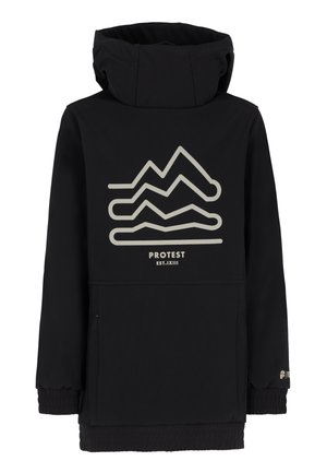 PRTQUINZ JR - Kapuzenpullover - true black