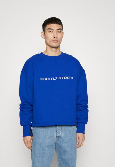 Nikolaj Storm RODEO UNISEX - Bluză de molton - logo blue