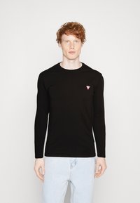 Guess - CN CORE  - Long sleeved top - jet black Thumbnail Image 1