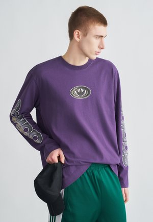 GRAPHIC TEE - Maglietta a manica lunga - aurora plum