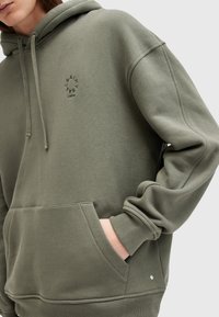 AllSaints HAVEN - Felpa con cappuccio - green