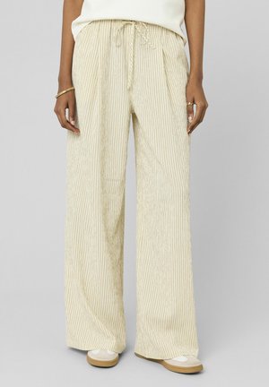 RAYÉ - Pantalon classique - marron foncée