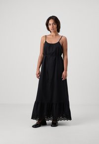 ONLY Petite - ONLLOU STRAP DRESS - Maxikjole - black Miniatyrbilde 1