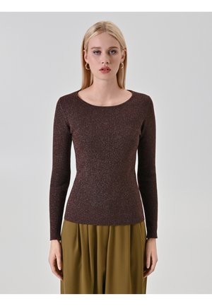 Pullover - brown