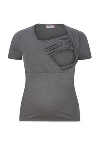 M.M.C. STILL 3ER SET UMSTANDSMODE - T-shirt basic - schwarz dunkelgrau khaki