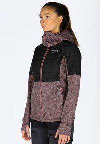 Swedemount LOFOTEN HYBRID - Outdoorjacka - dusty pink melange black
