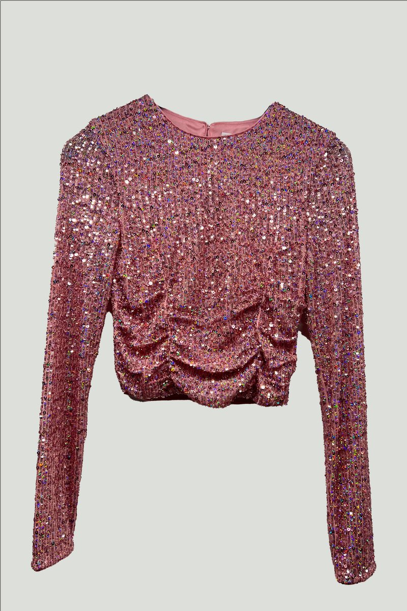 Colourful Rebel Blouse donkerroze