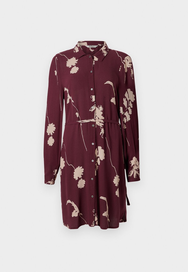 Only Blousejurk donkerrood