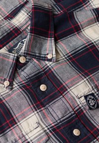 Superdry & Co THE MERCHANT STORE CHECK - Camicia - navy check
