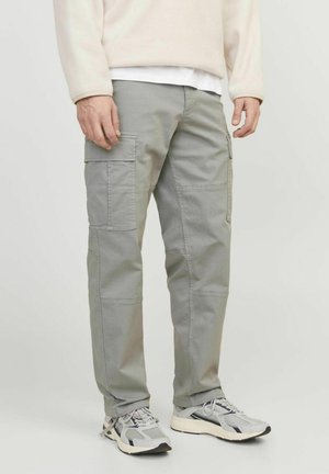 JPSTKARL JJHARLOW NOOS - Cargobukse - ultimate grey