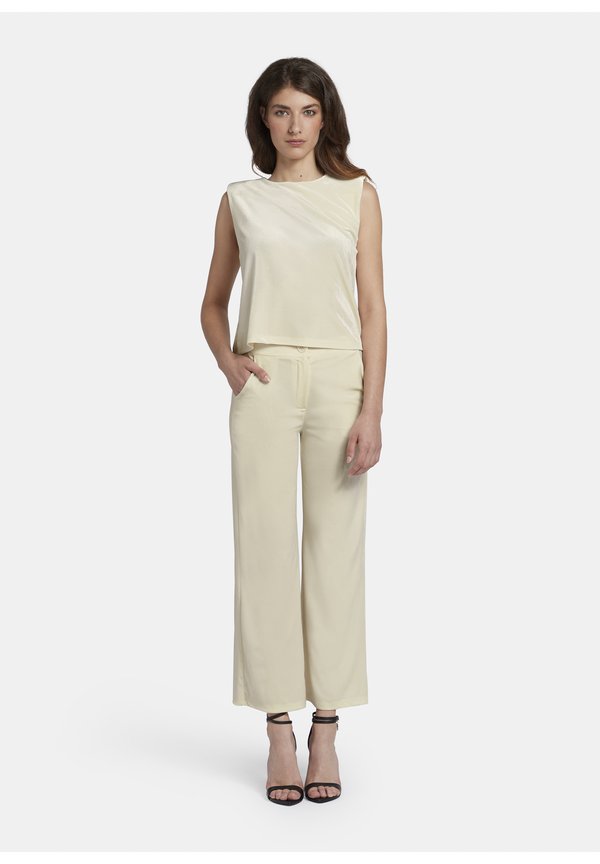 RIMBIO - Stoffhose - weiß