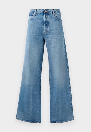 FRAME THE LOOSE - Relaxed fit -farkut - denim blue