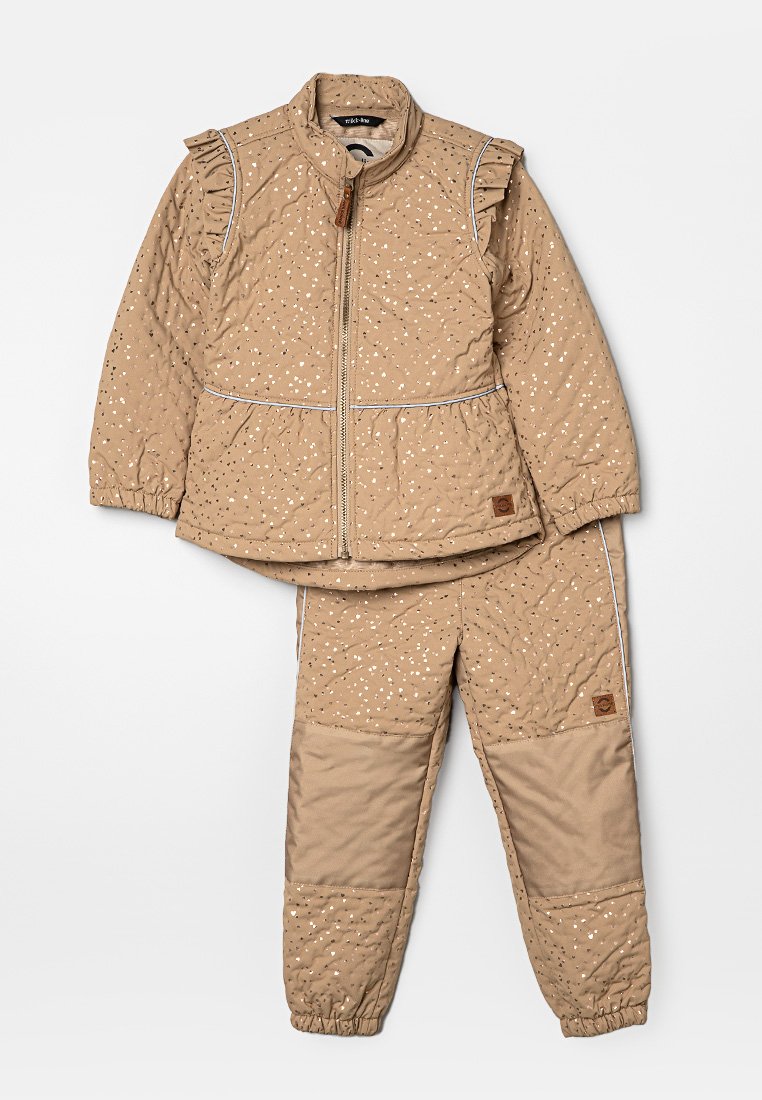 mikk-line Outdoorjas lichtbruin