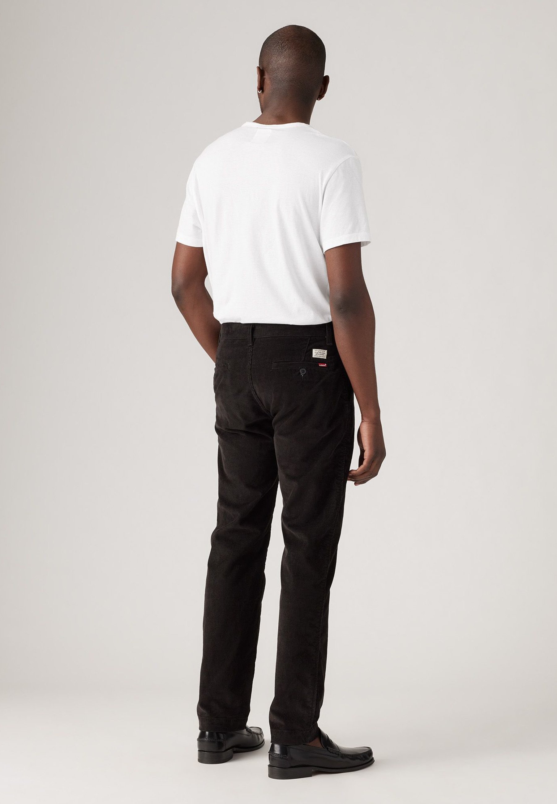 Levi's® XX CHINO STANDARD II - Chino - meteorite s 14w cord/nero