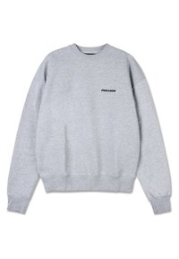 LOGO OVERSIZED SWEATER - Sweatshirt - heather grey/black gum