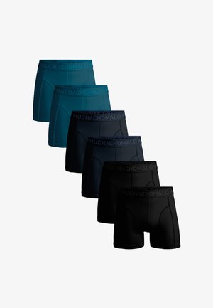 Meeste bokserite komplekt erinevates sinise ja musta toonides. Omab pehmet elastset vööd, millel on "MUCHACHOMALO" bränding.