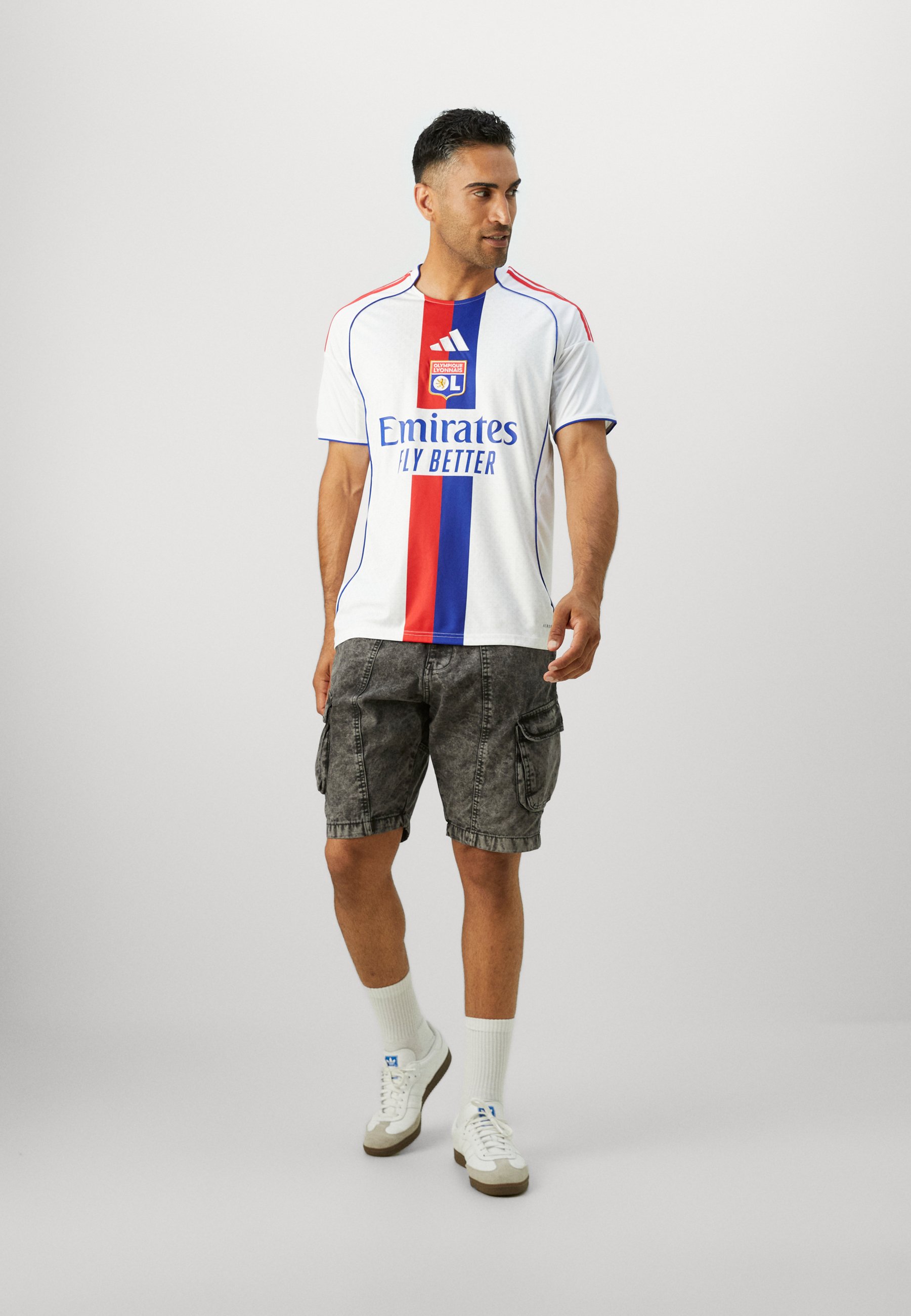 adidas Performance OLYMPIQUE LYONNAIS 25/26 HOME JERSEY - Camisola