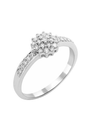 Ring - white gold-coloured