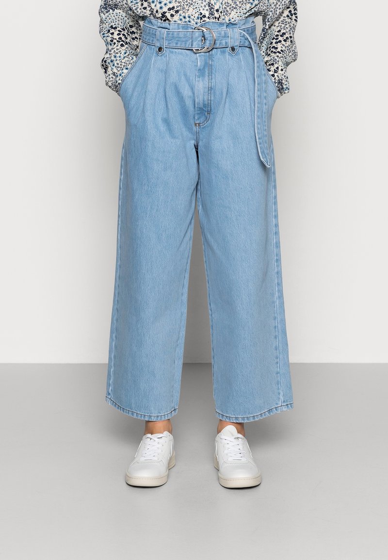 Gestuz Jean droit - light blue