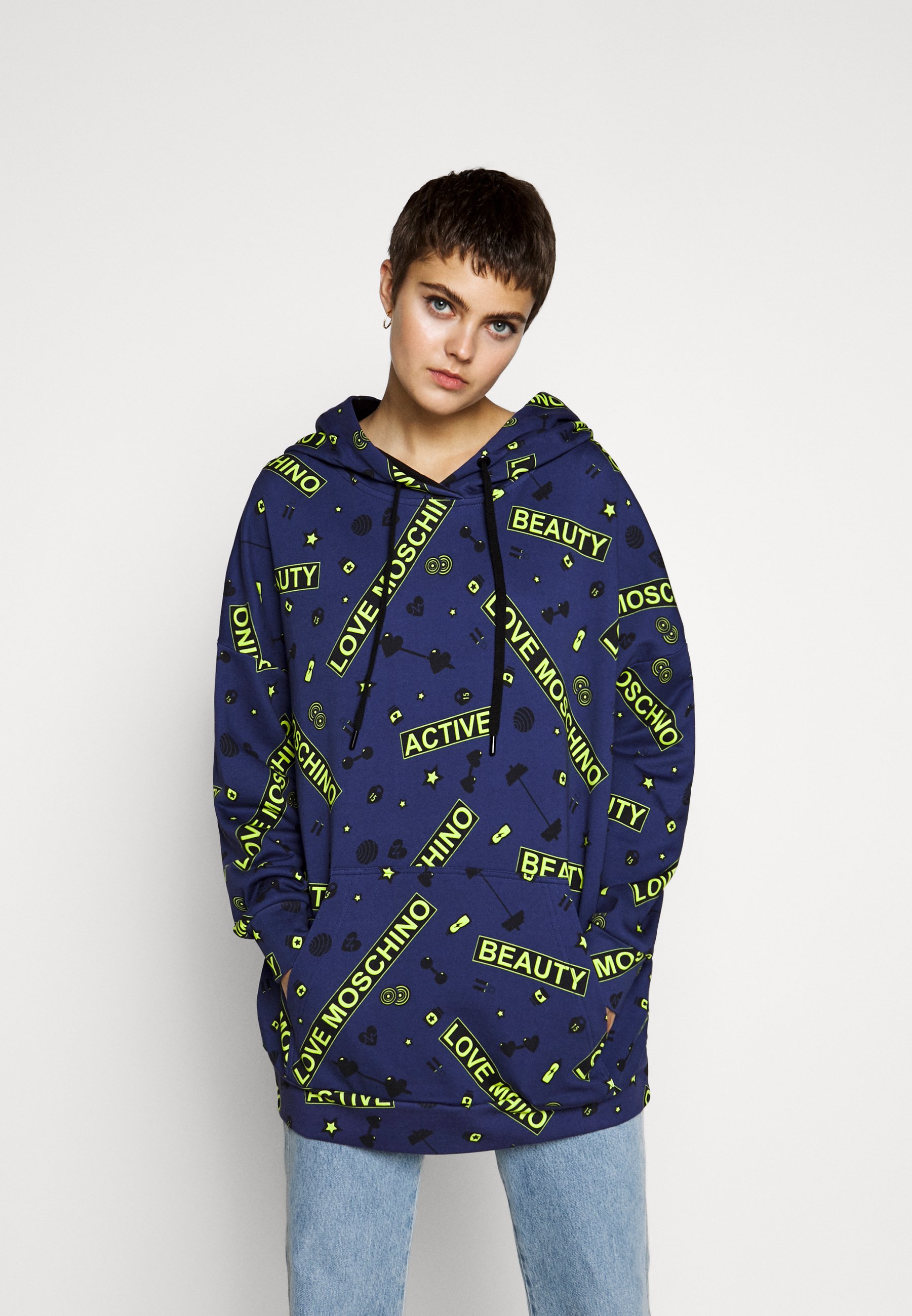 love moschino kapuzenpullover