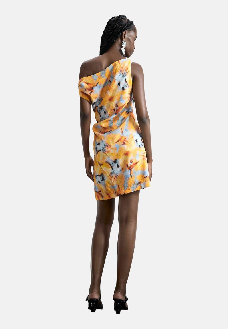 desigual asymmetric floral dress Desigual, Asymmetric floral dress, Women, Cotton, Black, S