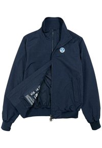 Giacca North Sails Uomo In Poliammide Blu - Con Cappuccio, Tasche E Logo - Foto 8